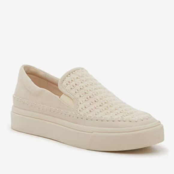 Dolce Vita Shoes - DOLCE VITA Off White Saydi Slip-On Sneaker-6.5